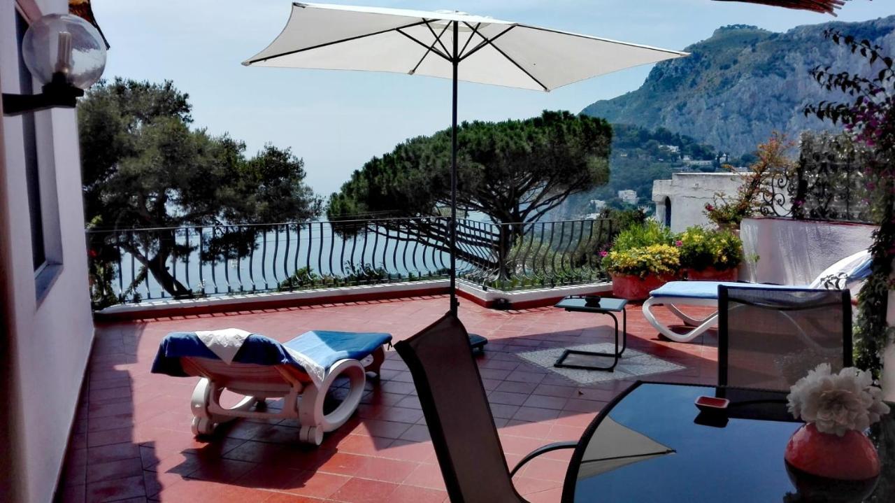 Marvelous Sea View Villa Capri Exterior foto